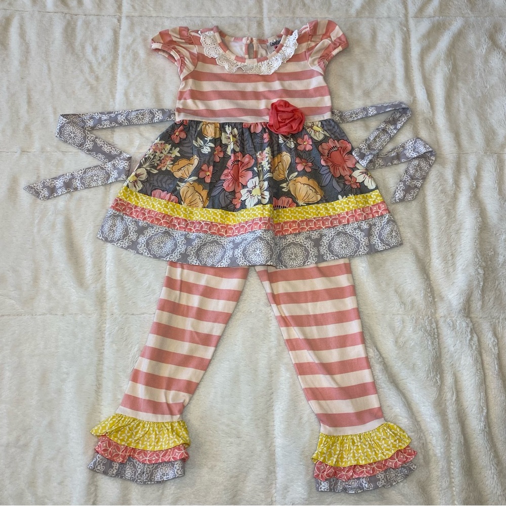 Counting Daisies Outfit Girls Size 5